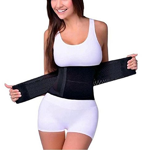 BoldnYoung stylish slim tummy waist shaper tummy tucker belt M size , black RS.369 (77.00% Off) - Amazon