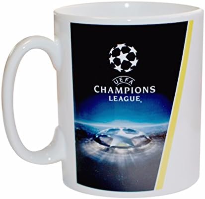 UEFA Champions League Official Logo Design Mug (One Size) (Multicoloured)