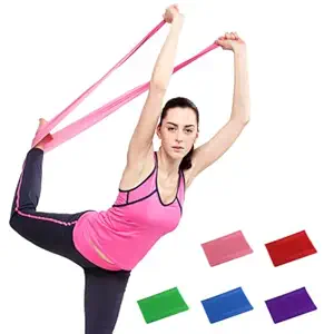 Inditradition Yoga Belt (Multicolour), Pack of 01