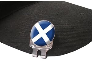 SCOTLAND FUSION CAP CLIP AND MAGNETIC GOLF BALL MARKER BY ASBRI GOLF
