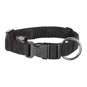 Trixie Classic Collar, Large - X-Large (Black)