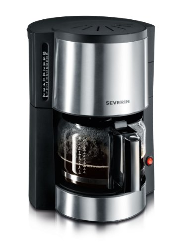 détail Severin - 4305 - Cafetière - 1000 W - 1,4l. - noir / inox brossé