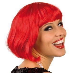 Preisvergleich Produktbild Bob Pagenkopf Page Perücke rot