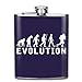 Produktbild deyhfef Men and Women Thick Stainless Steel Hip Flask 7 OZ American Football Evolution Pocket Container for Drinking Liquor Whiskey