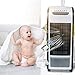 Produktbild OVERMAL 4 in 1 House Luftkühler mit Fernbedienung Luftbefeuchter, Büro Air Cooler, Camping Mobile Klimaanlage, Lufterfrischer Lüfter, Leiser Tischventilator, Abnehmbarer Wassertank, Schwarz