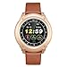 Produktbild BZLine Bluetooth Smartwatch, Smart Color Screen Blutdruck Übung Herzfrequenz Schrittzähler Smart Watch für iOS Android Samsung Huawei Sony LG HTC Google Herren Damen Kinder Mädchen Jungen (Braun)