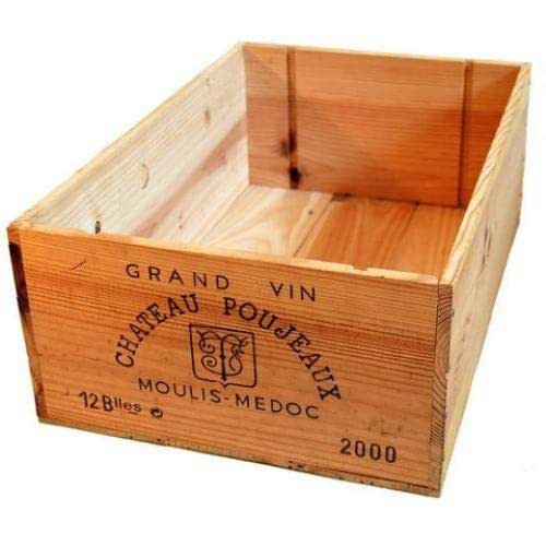 12 bottle Reclaimed Wooden Wine Box Crate for Vintage Shabby Chic
