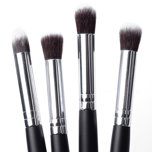 XCSOURCE 8 tlg Profi Make Up Pinsel Set Lidschattenpinsel Rougepinsel Stiftung Pinsel Puderpinsel Kosmetik, Salon, party schwarz MT78 - 5