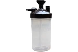 BIlinli Botella de Agua Humidificador Copa para concentrador de oxígeno Generador Concentra Máquina Humidificación