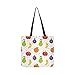 Produktbild Nette SHAOKAO SHAOKAO SHAOKAO Happy Fruit Canvas Tote Handtasche Schultertasche Crossbody Taschen Geldbörsen für Männer und Frauen Einkaufstasche