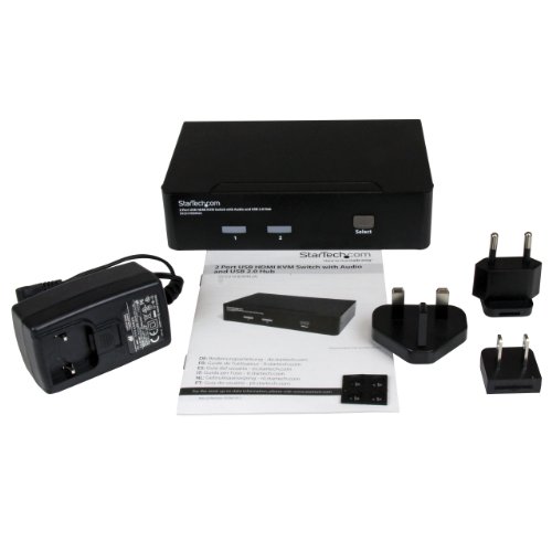 StarTech.Com SV231HDMIUA 2-Port USB HDMI KVM Switch - 4