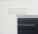 EFIXS Sonnenschutz für Außen ohne Bohren ~ Farbe: dunkelgrau ~ Breite: 60,1 bis 80 x Höhe: 60,1 bis 80cm ~ Montage: selbstklebender Druckverschluss ~ SCHEIBENFIXS auf Maß - 2