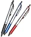 Produktbild Pentel Energel DeLuxe-RTX einziehbarer flüssiger Gelkugelschreiber0.5mm, Fine Line, Needle Tip, Schwarzer.blau.roter Tinte-Wertsatz von 3, mit unserem Geschäft Originale Produktbeschreibung)