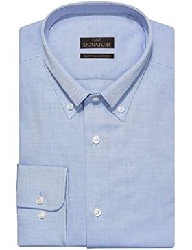 next Uomo Camicia Signature Con Colletto Button-Down Vestibilità attillata, polsino singolo