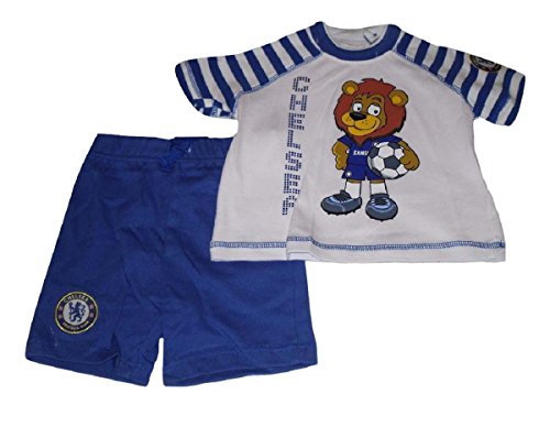 BABY BOYS T-SHIRT & SHORTS 2 PIECE SET CHELSEA (3-6 MONTHS)