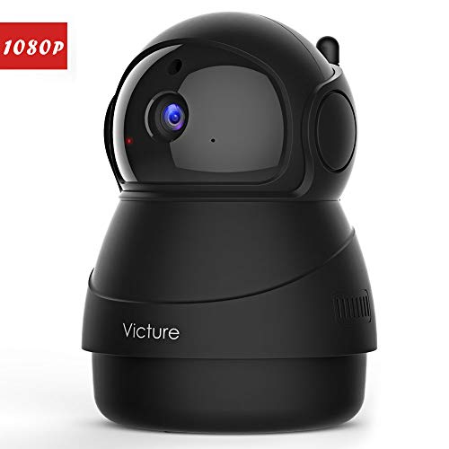 Preisvergleich Produktbild Victure 1080P Überwachungskamera mit Nachtsicht, FHD WLAN IP Kamera, Bewegungserkennung, Zwei-Wege Audio,Sicherheitskamera Home Indoor-Kamera für Haustier / Baby Monitor
