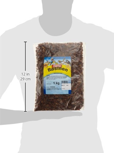 Panto Rosinen für Wildvögel 1kg, 2er Pack (2 x 1 kg) - 2