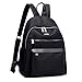 Produktbild Classic Rucksack Wasserdicht Schultern Tasche College Schule Rucksack Outdoor Wochenende Reise Daypack Rucksack Frauen Teenage Girl L schwarz
