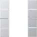 Produktbild Jung Tastensatz, 4fach AL 2504 TSA komplett FD-design;KNX;Serie LS Abdeckung/Bedienelement für Installationsschalterprogramme 4011377110809