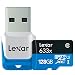 Produktbild Lexar High-Performance microSDXC 633 x 128GB UHS-I/U1 w/USB 3.0 Reader Flash Speicherkarte - LSDMI128B1EU633R