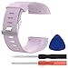 Produktbild Replacement Bands for Fitbit Surge, Large, Silicone Wristbands/straps for Fitbit Surge Fitness Superwatch : Light Purple