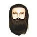Rand Rocket Streaker Gents 8" Man With Beard Training Head