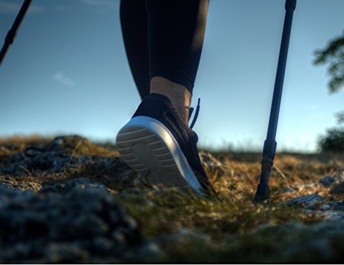 12 Stück / 6 Paar Attrac Nordic Walking Pads für alle gängigen Modelle – für Asphalt und Stein (Gelände) - 6