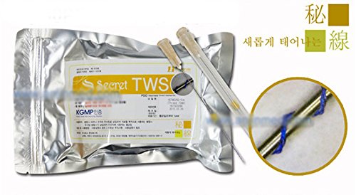 Secret Line PDO Thread Lift / Face Whole Body Lift Twin Screw Type 50pcs (26G-4cm)