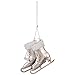 Produktbild Clayre & Eef 6Y1297 Deko Dekoration Anhänger Schlittschuhe silberfarbig ca. 11 x 10 cm