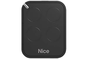 Nice FLO4RE - Trasmettitore portatile a 4 canali, alimentato a batteria, compatibile con programmazione Flor-S, INTI, ONE, ERA Flor, O-Box