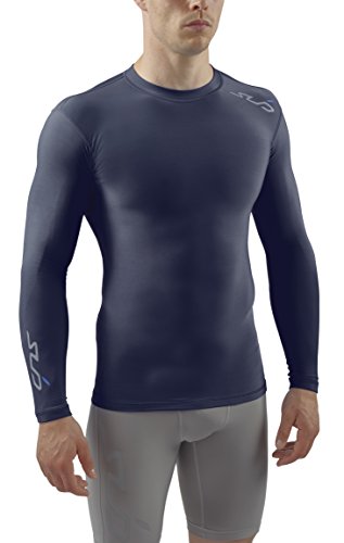 Sub Sports Herren Cold Kompressionsshirt Thermisch Funktionswäsche Base Layer Langarm