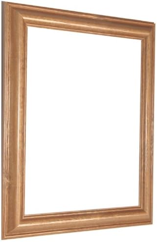Tailored Frames Solid Antique Pine 12" x 10" Single Picture Frames | Table Top & Wall Hanging Type | Photo Frame Without Mount