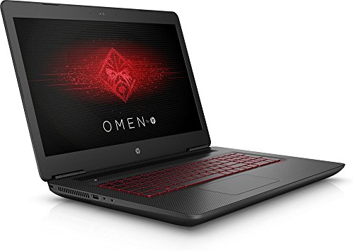 HP Omen 17-w206na Gaming Laptop 17 3  FHD IPS Quad Core i5-7300HQ  2 5 GHz  up to 3 1 GHz  8GB RAM 1TB Hard Drive  128GB SSD DVDRW Nvidia GTX 1050 4GB