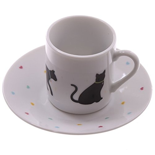 Espresso-Tasse-Untertasse-2er-Set-I-Love-My-Cat