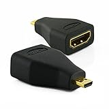 El adaptador micro HDMI hdmi viene con una garantía de dos años, lo que hace que el adaptador micro HDMI básico sea uno de los mejores disponibles. El micro adaptador de Cablesson es perfecto para usar con televisores LCD, LED, UHD, Ultra HD 4k, como LG, Panasonic, Samsung, Sony, Toshiba, Vizio, Sharp, Philips y más.