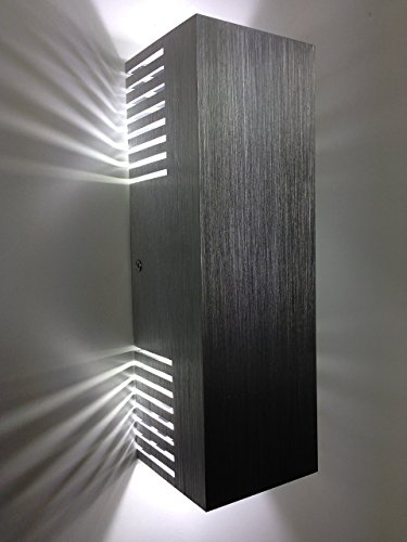 SpiceLED®-Wandleuchte „ShineLED-14“ 2x7W weiß 14W high-power Wandlampe Leuchte LED Effekt - 4