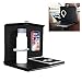 Produktbild CONRAL Multifunktionsauto Computer Laptop Tablet, Foladable Auto Rücksitz PC Computer Dining Desk Workstation, iPad Telefon Ständer Telefonhalter, Getränkehalter, Schwarz