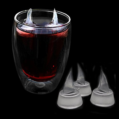 HelpCuisine silicone Shark fin ice cube tray (Eiswürfelform Hai Shark) - 4