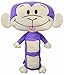 Seat Pets Purple/Tan Monkey Car Seat Toy Kids, Infant, Child, Baby Products