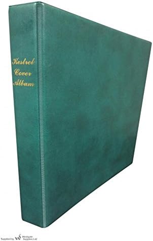 Green Kestrel First Day Cover Binder &amp; Sleeves (50)