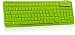 Produktbild Speedlink Rugg flexible Silikon Tastatur (geräuscharme Tasten, aufrollbar, spritzwassergeschützt, USB) grün (Zertifiziert und Generalüberholt)
