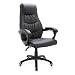 Produktbild WOLTU Bürostuhl Chefsessel Schreibtischstuhl Drehstuhl mit Hoher Rückenlehne, ergonomisches Design, höhenverstellbar, mit Wippfunktion, Sitzfläche aus PU Kunstleder, Schwarz, BS10sz