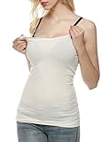 Arshiner Womens Maternity Nursing Seamless Tank Tops Breastfeeding Pregnancy Undershirt
