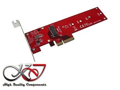 KALEA-INFORMATIQUE © - Carte contrôleur haute vitesse PCIe x4 type PCIe 3.0 pour SSD M.2 type PCIe 3.0 x4 NVMe ou PCIe-AHCI M2 - Gamme Professionnelle / COMPOSANTS HAUTE QUALITE - Pilotes Préinstallés pour Windows / Mac / Linux !