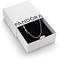 Pandora Moments Women's Sterling Silver Classic Chain Necklace, 45cm
