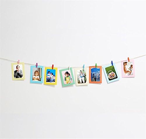 Photo Clip Fairy Hanging Photo Frames Indoor Picture Frames Wall Decor Christmas Party Dorm Home Bedroom Decorations ,A