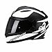 Produktbild Scorpion Helm, Matt Schwarz/Weiß, S