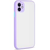 GGM GİYİM & AKSESUAR iPhone 11 ile Uyumlu Arka Kısmı Mat Şeffaf Yapıya Sahip Kenarları Silikon Tpu Malzemeden &Uuml;retilmiş Renkl