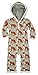 Milk Barn Baby Romper Suit with Hood in different designs -  brown - S
