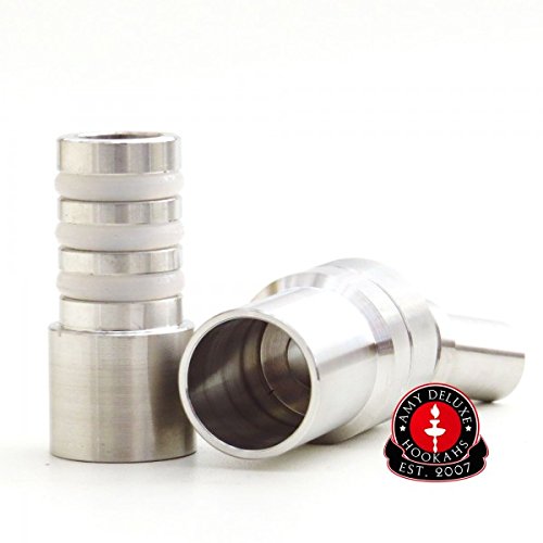 Amy Deluxe Universal Schlauchadapter – Edelstahl - 2